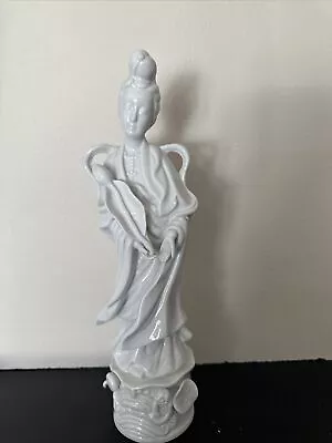 Quan Yin Statue For Altar Statue Kwan Yin Goddess Buddhism Meditation • $15