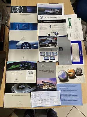 2005 Mercedes Sl Sl500 Sl55 Sl600 Sl65 Owners Manual Full Set With Leather Case • $300