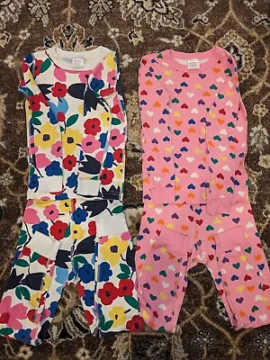 $24.99 • Buy Two Hanna Andersson Girls Pajamas, Size 6-7