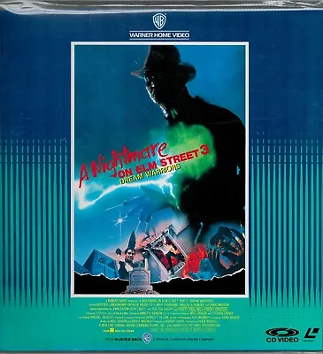 Laserdisc LD - A Nigthmare On Elm Street 3 - Japan Edition W/Obi - NJL-35061 • $35