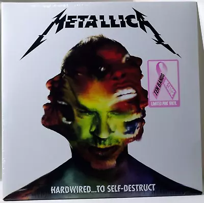 Metallica Hardwired To Self-Destruct Pink Ten Bands One Cause Vinyl Record LP • $59.99