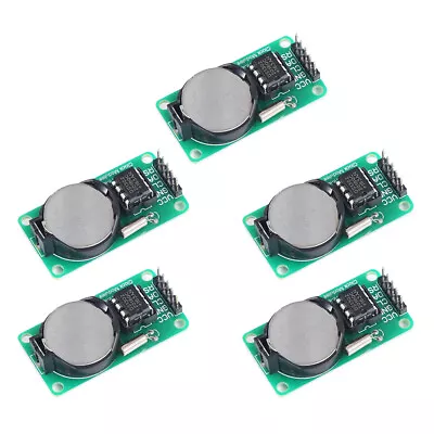 5PCS RTC DS1302 Real Time Clock Module For Arduino AVR ARM PIC SMD With Battery+ • $11.48