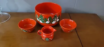 WAECHTERSBACH Christmas 8  Large Serving Bowl Soup Bowls Creamer • $48