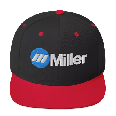 Miller Welding Equipment Logo Embroidered Snapback Hat Baseball Hat 7 Colors • $27.90