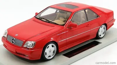 LS Collectibles 1994 MERCEDES CL600 AMG 7.0 COUPE RED 1:18 Rare Find!*NICE!! • $399
