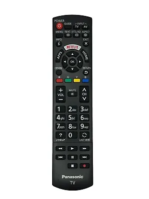 PANASONIC Remote Control: N2QAYB001008 TV REMOTE Good Condition • $22.95
