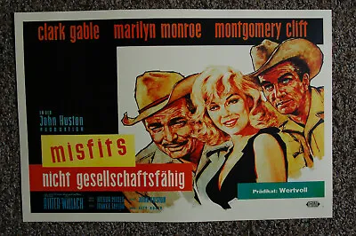 Misfits Lobby Card Movie Poster #1 Marilyn Monroe • $6