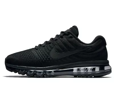 Nike Air Max 2017 849559-004 Black/Black/Black Mens Size US 10.5 Running Shoes  • $175