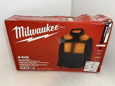 Milwaukee 234B-21M Women's Heated AXIS Jacket Kit Black-M+2.0 Battery & Adapter • $119.99