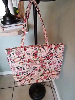 NWT LARGE Vera Bradley Travel Gym Tote Purse Prairie Paisley • $70