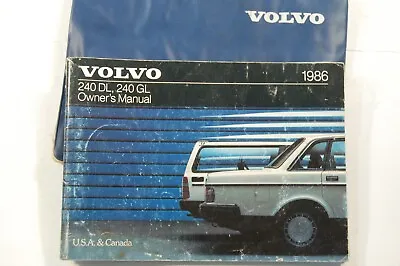 Volvo 240 1986 Owner's Manual • $59.99