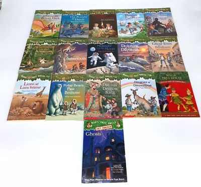 Lot Of 16 Magic Tree House Books Mixed Paperback By Mary Osborne (B3) • $15.95