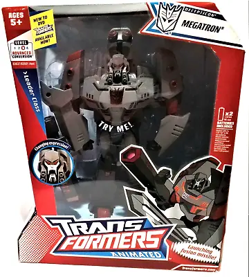 Transformers Animated Leader Megatron W/ Launching Missle 100% + Manual & Box • $399