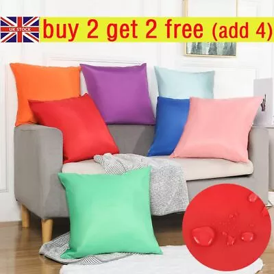 Waterproof Garden Cushion Covers For Furniture Cane Cushion Seat Bench Outdoor💗 • £7.13