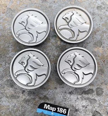 4 X HOLDEN VY VZ Wheel Centre Caps  SILVER CC-098 COMMODORE GM • $45