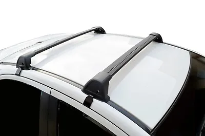 $197.95 • Buy Aerodynamic Roof Rack Cross Bar For Mitsubishi Triton 06-15 Black Flush End