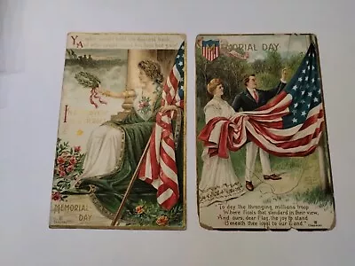 Vintage Memorial Day Postcards • $3