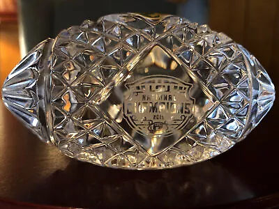 LSU Tigers 2019 National Championship Waterford Crystal Football Joe Burrow • $294.99