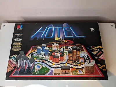 Vintage MB Games HOTEL Board Game 1986. • £40