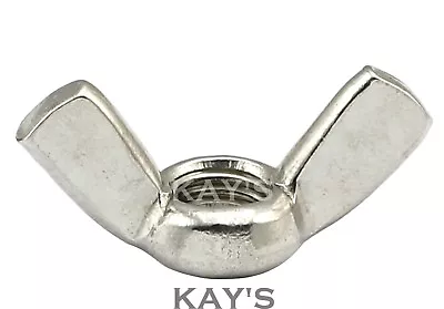 £1.69 • Buy Wing Nuts To Fit Metric Bolts & Screws A2 Stainless Steel M3 M4 M5 M6 M8 M10 M12