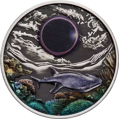 Ningaloo Solar Eclipse 2023 | 2oz Silver | Australia • $205.95