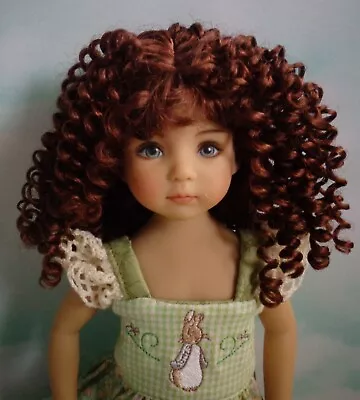 Monique Bernadette Chestnut Brown Wig Size 8-9 For Effner Little Darling Doll • $21