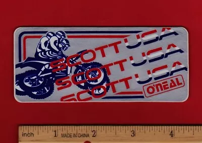 SCOTT GOGGLES Vintage Motocross STICKER Decal Honda Yamaha Suzuki Kawasaki KTM • $3.99