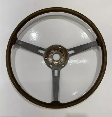 1970 1971 E Body Mopar Rim Blow Steering Wheel Woodgrain Rim 1971 B Body Column • $269.99