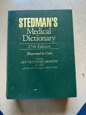 Stedmans Medical Dictionary  • $10