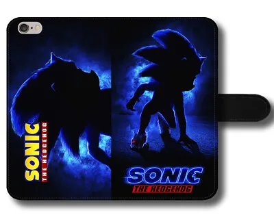£9.49 • Buy Sonic The Hedgehog Tails Knuckles Amy Video Game Magnetic Leather Phone Cover