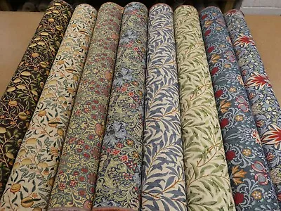 WILLIAM MORRIS TAPESTRY FABRIC Upholstery Cushion Curtains In 42 Designs • £16.95