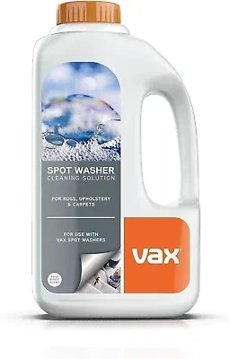 Vax Spot Washer Cleaning Solution For Rugs Upholstery&Carpets SpotWash1L Freship • £12.99