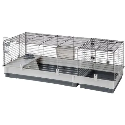 £81.98 • Buy Ferplast Plaza 140 Small Pet Cage - Grey Spacious, For Rabbits & Guinea Pigs