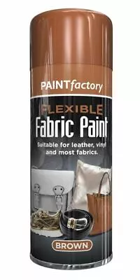 Flexible Fabric Spray Paint Leather Vinyl Textile Clothes Fast Drying - 200ml • £5.69