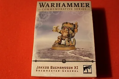 Games Workshop Warhammer Jakkob Bugmansson XI Brewmaster General Dwarf Arkonauts • £54.99
