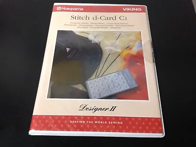 Husqvarna Viking Stitch D-Card C1 Designer 2 • $25.44