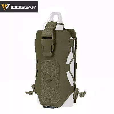 Molle Tactical Water Bottle Radio Pouch Multi Camp Tool  Kettle Carrier Outdoor • $22.79