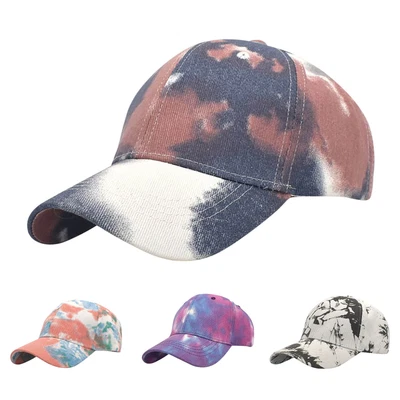 $17.97 • Buy Mesh Back Baseball Caps Men Tie Dye Baseball Cap Men's And Women's Fashion Trend