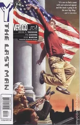 Y The Last Man #3 VG+ 4.5 2002 Stock Image Low Grade • $9.50