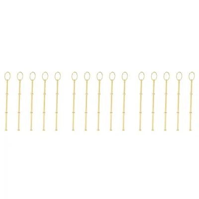 15 Wedding Metal Gold 3 Tier Cake Stand Center Handle Rods Fittings Kit E6O3 • £46.79