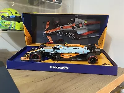 Lando Norris Mclaren 2021 Monaco 3rd  Gulf Livery Ltd Edt333  1:18 F1 Minichamps • £225