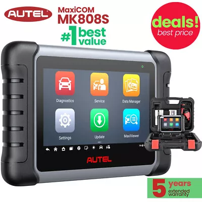 Best Value! Autel MaxiCOM MK808S PRO+ Bidirectional Auto Diagnostic Scanner Tool • $467