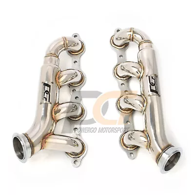 Exhaust Headers Log Style For Silverado Sierra Tahoe Yukon 4.8L 5.3L 6.0L 6.2L • $200