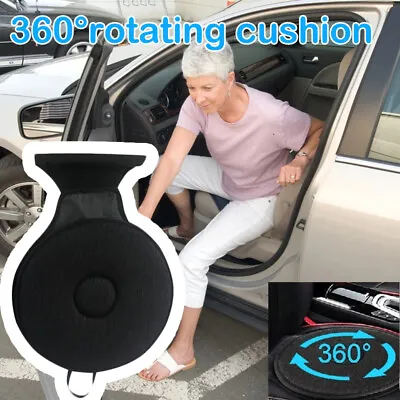 $21.59 • Buy Flexible 360 Degree Rotation Cushion Car Swivel Seat For Old People Pregnant Kid