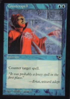 Counterspell - Tempest: #57 Magic: The Gathering NM R12 • $4.03