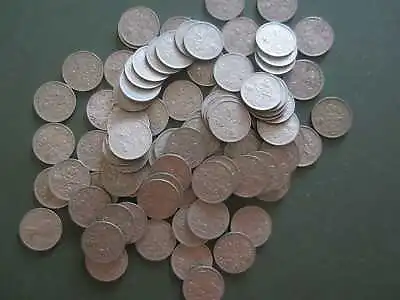 6d Six Pence Coins - 1953 To 1967 Queen Elizabeth II • £1.45