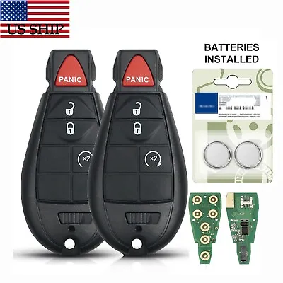 2 For 2009 2010 2011 2012 Dodge Ram 1500 2500 3500 Remote Car Key Fob Keyfob • $14.89