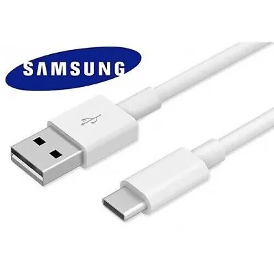 Genuine Samsung Type C USB Fast Charging Data Sync Cable Lead • £2.95