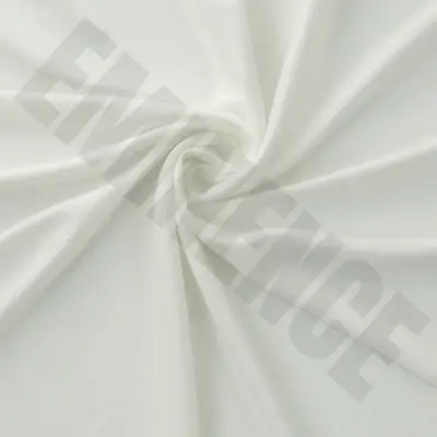 Polyester Interlock Lining Fabric Jersey Stretch Drape Soft Crease-Free 60  Wide • £7.50