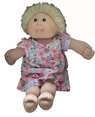 Vintage 1978-1982 Cabbage Patch Doll Short  Blonde Hair Blue Eyes Two Dimples • $28